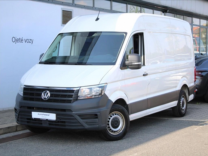 Volkswagen Crafter 2,0 TDi SR High Tažné 103tkm. 103 kW bílá