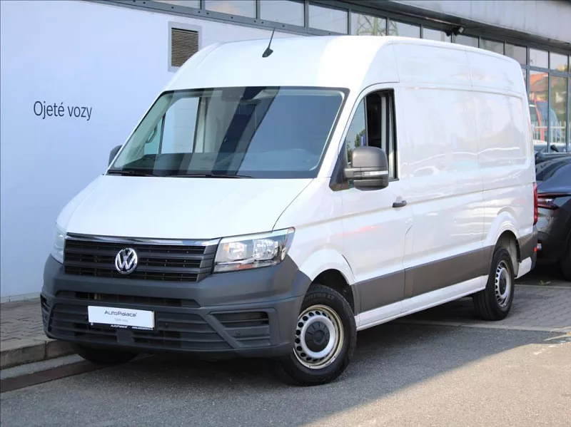 Volkswagen Crafter 2,0 TDi SR High Tažné 103tkm. 103 kW bílá