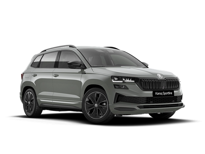 Škoda KAROQ SPORTLINE 1,5 TSI 110 kW automat Šedá Steel nemetalická