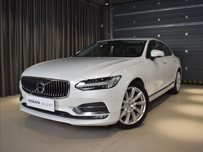 Volvo S90 2,0 D4 AWD Ins BLIS,Šíbr 140 kW automat bílá