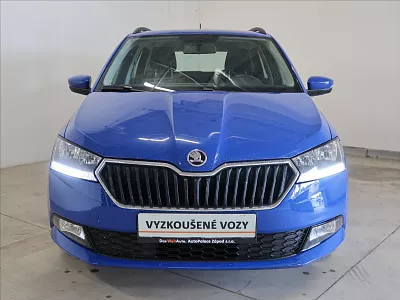 Škoda Fabia 1,0 TSI 70kW Active Combi ČR 70 kW modrá