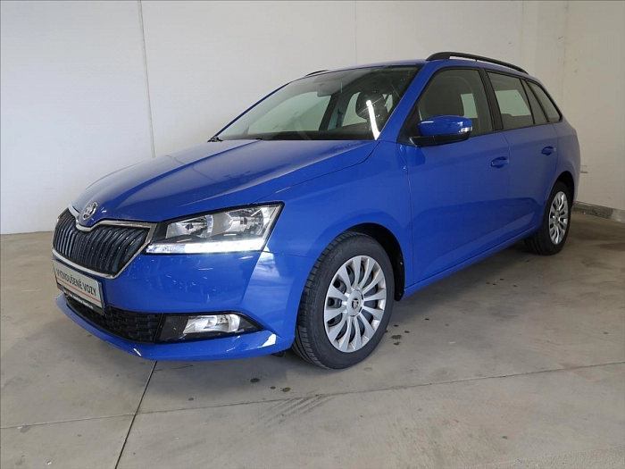 Škoda Fabia 1,0 TSI 70kW Active Combi ČR 70 kW modrá