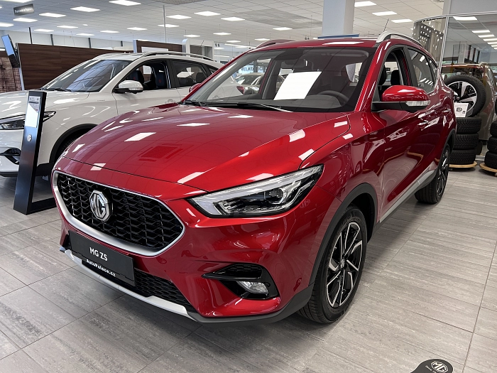 MG ZS 1,0T AT Exclusive 1,0T-GDI 82 kW automat Diamond Red