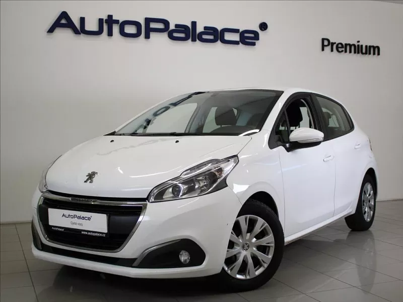 Peugeot 208 1,5 HDi Digi.klima 1.maj ČR 75 kW bílá