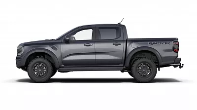 Ford RANGER Raptor, 3.0 EcoBoost V6 Twin-Turbo 215 kW / 292K 3,0 EcoBoost 215 kW automat Šedá meteor