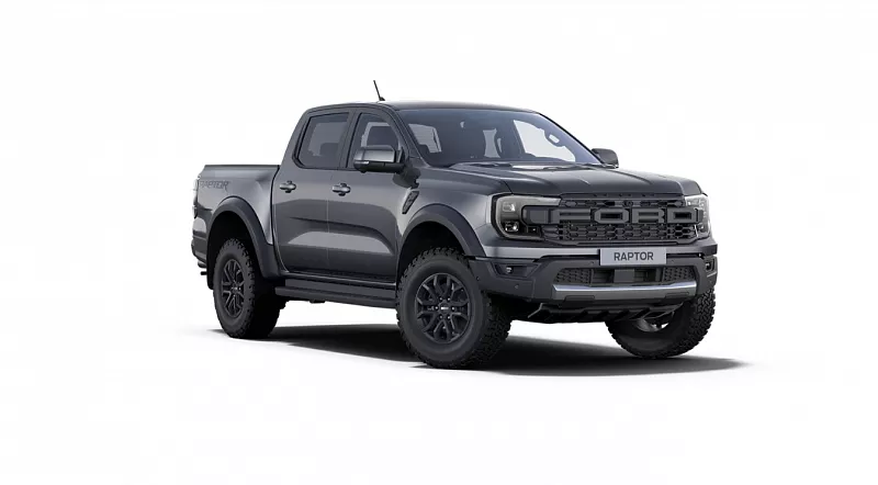 Ford RANGER Raptor, 3.0 EcoBoost V6 Twin-Turbo 215 kW / 292K 3,0 EcoBoost 215 kW automat Šedá meteor