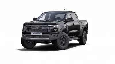 Ford RANGER Raptor, 3.0 EcoBoost V6 Twin-Turbo 215 kW / 292K 3,0 EcoBoost 215 kW automat Černá Shadow