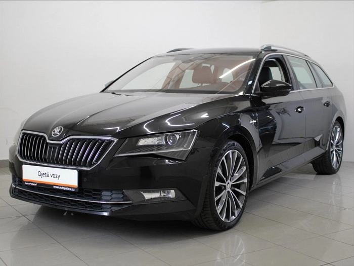 Škoda Superb 2,0 TDi 110kW MT L&K Kamera ČR 110 kW černá