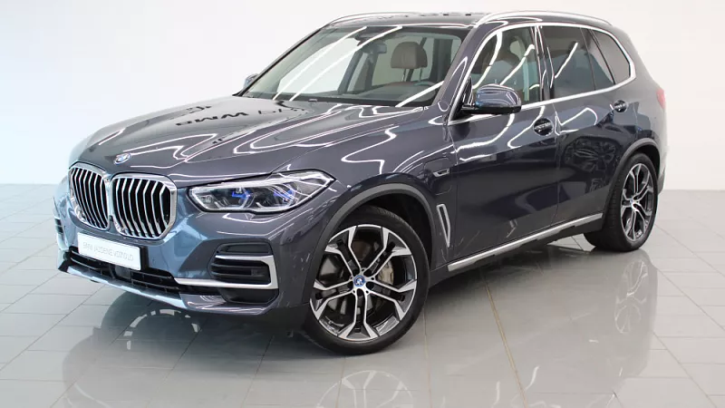 BMW X5 xDrive45e 290 kW automat arktis-grau Brillanteffekt