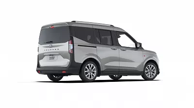 Ford TOURNEO_COURIER Titanium, 1.0 EcoBoost 92 kW 1,0 EcoBoost 92 kW automat Silver Solar