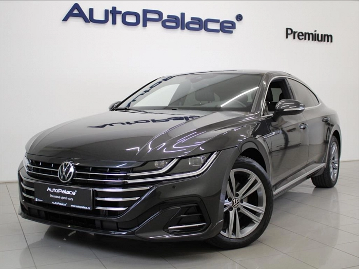 Volkswagen Arteon 2,0 TDi DSG R-Line 5L.Záruka 110 kW automat šedá