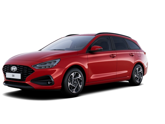 Hyundai I30 KOMBI 1,0TGDi 74kW AUTOMAT STYLE SAFETY 1,0 T-GDI 74 KW 73 kW automat Ultimate Red Metallic