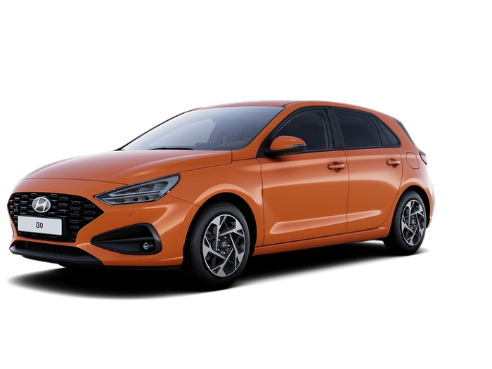 Hyundai I30 HATCHBACK 1,0TGDi 74kW AUTOMAT SMART CLIMATE 1,0 T-GDI 88 KW 88 kW automat JUPITER ORANGE