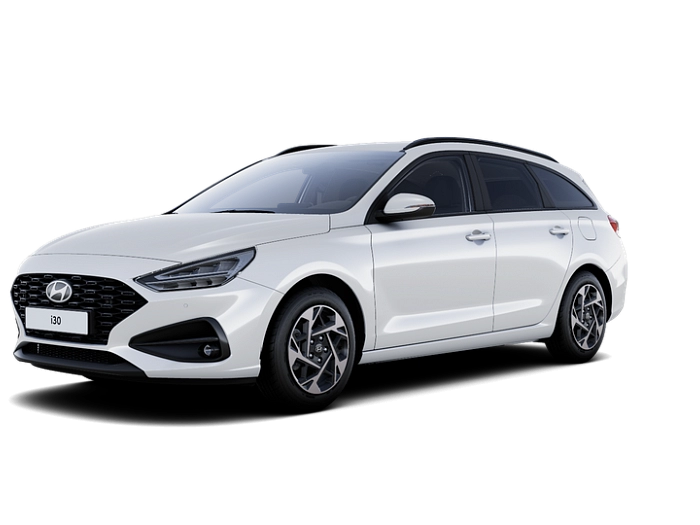 Hyundai I30 KOMBI 1,0TGDi 74kW AUTOMAT SMART PLUS SAFETY 1,0 T-GDI 74 KW 73 kW automat ATLAS WHITE