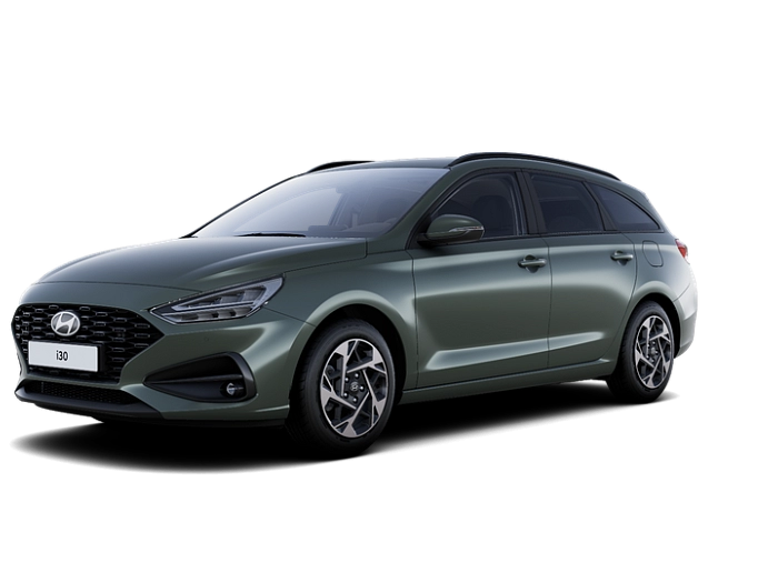 Hyundai I30 KOMBI 1,0TGDi 74kW MANUÁL SMART CLIMATE (FAMILY) 1,0 T-GDI 74 KW 73 kW Cypress Green Pearl