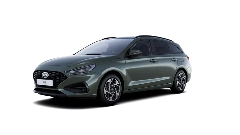 Hyundai I30 KOMBI 1,0TGDi 74kW MANUÁL SMART CLIMATE (FAMILY) 1,0 T-GDI 74 KW 73 kW Cypress Green Pearl