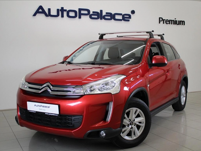 Citroën C4 Aircross 1,6 HDi 84Kw 4X4 Kam. 1.maj.ČR 84 kW červená