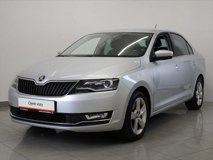 Škoda Rapid 1,0 TSi 81kW DSG Style 1.maj. 81 kW automat šedá