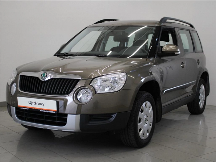 Škoda Yeti 1,2 TSi 77kW 2.maj. 115 750km! 77 kW hnědá