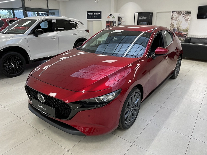 Mazda 3 2025 5HB 2,0L e-Skyactiv X186ps 6MT FWD 2,0L SKYACTIV-X 186 186 kW Soul Red Crystal