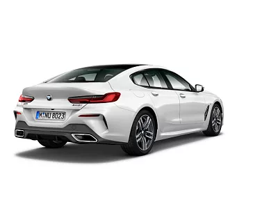 BMW 840i xDrive Gran Coupé 250 kW automat mineral-weiss metallic