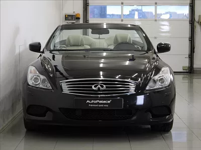 Infiniti G37 3,7 V6 235kW Cabrio 90tkm.ČR 235 kW automat černá