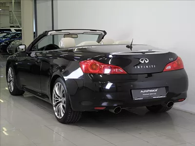 Infiniti G37 3,7 V6 235kW Cabrio 90tkm.ČR 235 kW automat černá