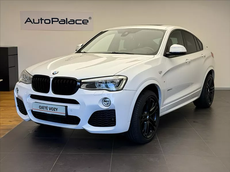 BMW X4 3,0 xDrive 35d M SPORT 230 kW automat bílá