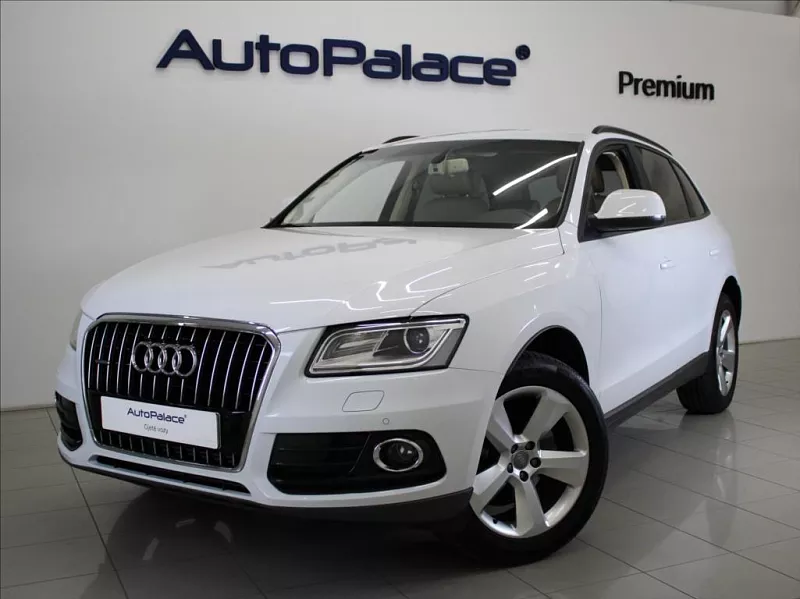 Audi Q5 2,0 TDi Quattro 1.maj. 97tkm. 130 kW automat bílá