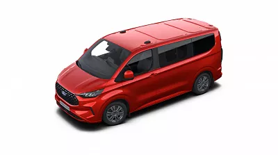 Ford Tourneo Custom L1 Titanium, 2.0 EcoBlue 110kW/150K 2,0 EcoBlue 110 kW Artisan Red