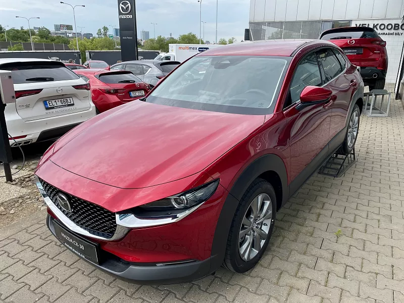 Mazda CX-30 2025 2,5L e-Skyactiv G140ps 6AT FWD 2,5L E SKYACTIV G140 103 kW automat Soul Red Crystal