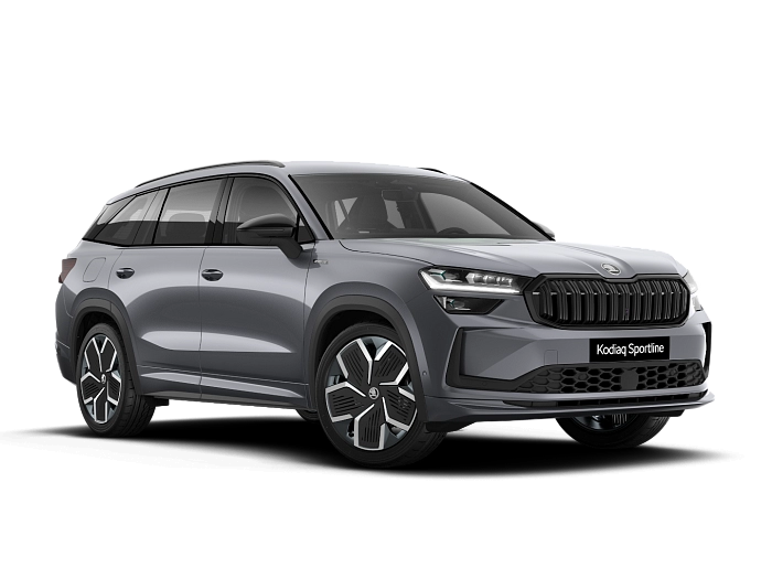 Škoda KODIAQ SPORTLINE 2,0 TDI 142 kW automat Šedá Graphite metalíza