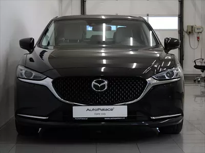 Mazda 6 2,2 D184 Rev.TOP Bílá KŮŽE Zár 135 kW automat černá