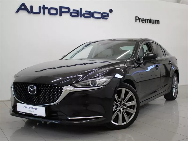 Mazda 6 2,2 D184 Rev.TOP Bílá KŮŽE Zár 135 kW automat černá