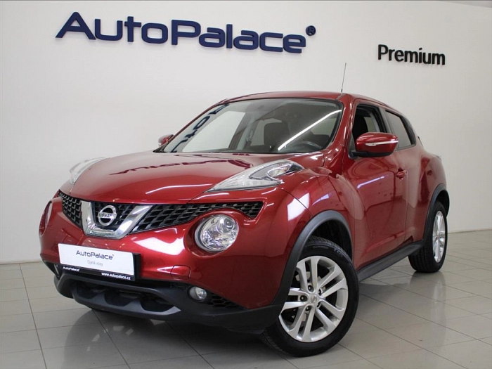 Nissan Juke 1,2 DIG-T Acenta 1.majitel ČR 85 kW červená