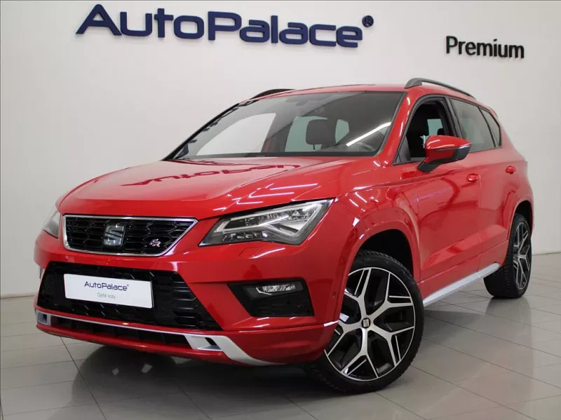 SEAT Ateca 1,4 TSi 110kW FR Kam.NAVI ČR 110 kW červená