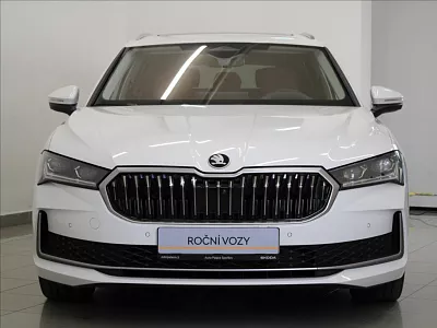 Škoda Superb 2,0 TDi L&K PANO.Tažné.5L-zár. 110 kW automat bílá