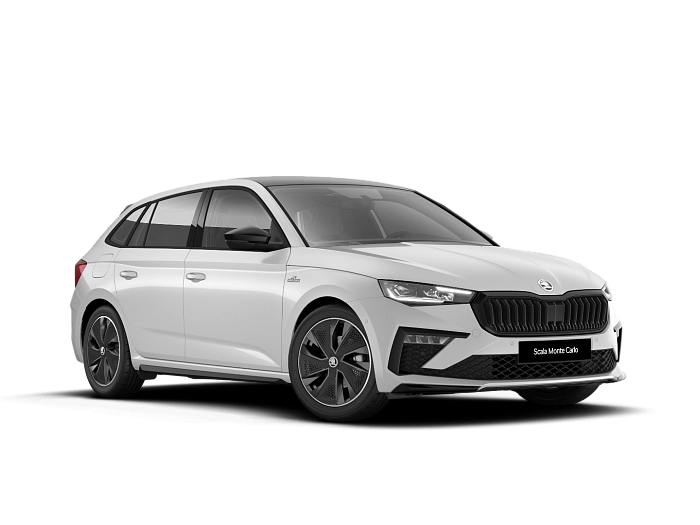 Škoda SCALA MONTE CARLO 1,5 TSI 110 kW automat Bílá Moon metalíza