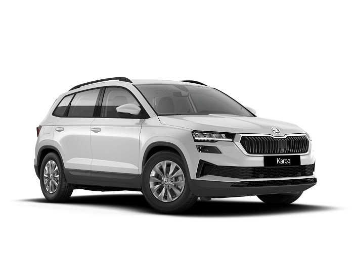 Škoda KAROQ 130 LET 1,5 TSI 110 kW automat Bílá Moon metalíza