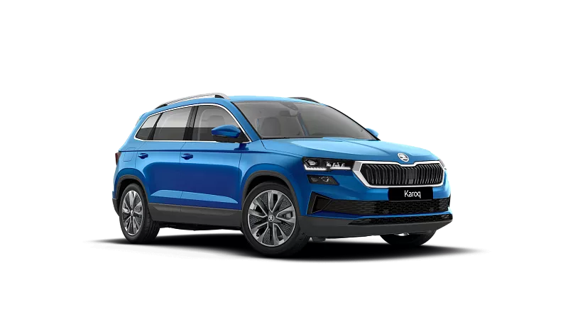 Škoda KAROQ 130 LET 1,5 TSI 110 kW automat Modrá Race metalíza