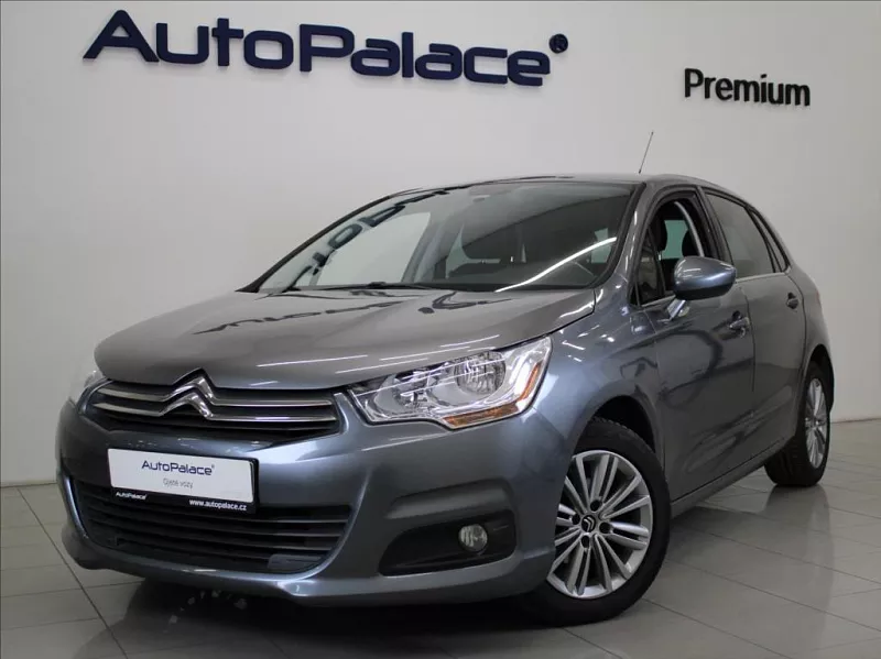 Citroën C4 1,4 VTI 95k. KLIMA Tempomat 70 kW šedá