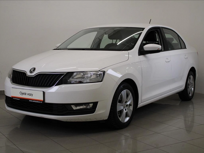 Škoda Rapid 1,4 TDi 66kW Ambi. KLIMA ČR 66 kW bílá