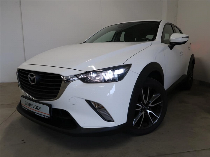 Mazda CX-3 2,0 ČR,1.maj.,servis MAZDA 88 kW bílá