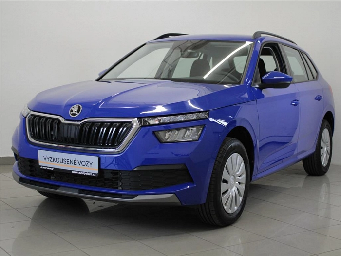 Škoda Kamiq 1,5 TSi 110kW Ambi.KAM.5L-Zár. 110 kW modrá