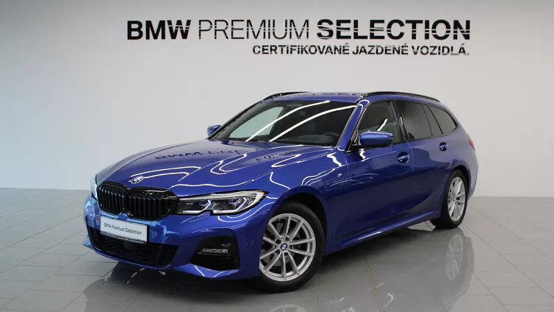 BMW 320d xDrive Touring 140 kW automat Portimao blau metallic