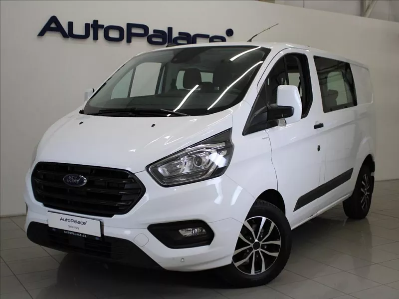 Ford Transit Custom 2,0 TDCi 6.míst 1.maj.ČR Tažné 95 kW bílá