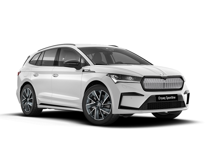 Škoda ENYAQ SPORTLINE 85x 210 kW automat Bílá Moon metalíza