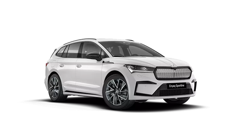 Škoda ENYAQ SPORTLINE 85x 210 kW automat Bílá Moon metalíza