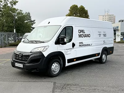 Opel Movano Van Heavy 3500 L4H2 2.2 CDTi 103kW MT6 2.2 CDTi 103 kW 103 kW Bílá