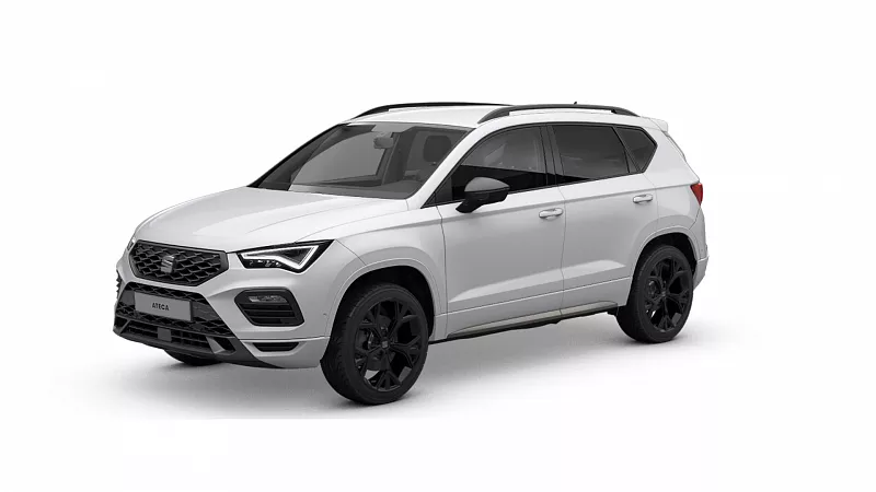 SEAT Ateca Black EDITION FR 1.5 TSI 150k DSG 1.5 TSI 150k DSG 110 kW automat Nevada bílá